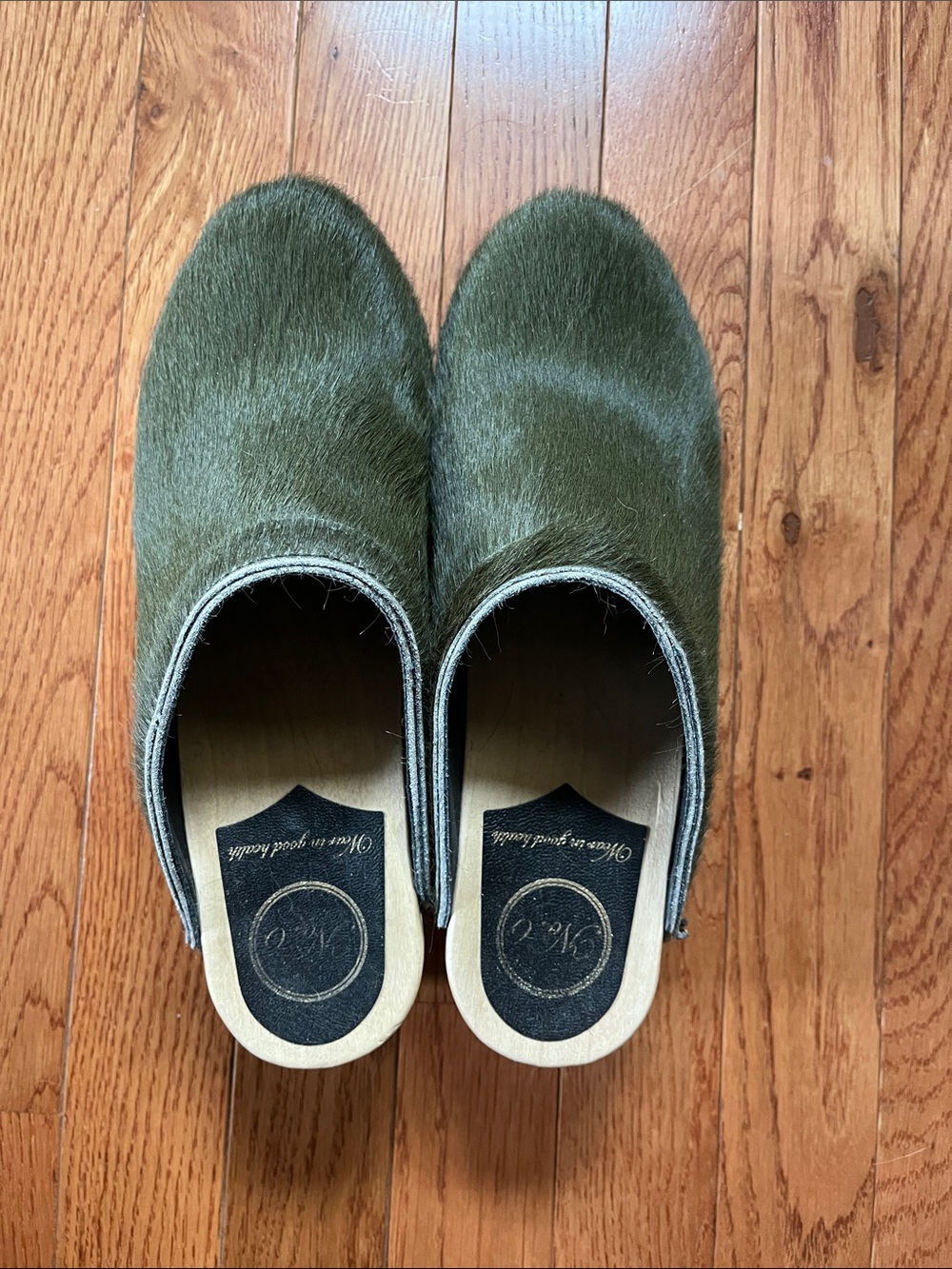 No. 6 Haircalf Mule Clog 41